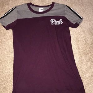 Maroon PINK Shirt